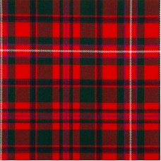 MacKinnon Red Modern 13oz Tartan Fabric By The Metre